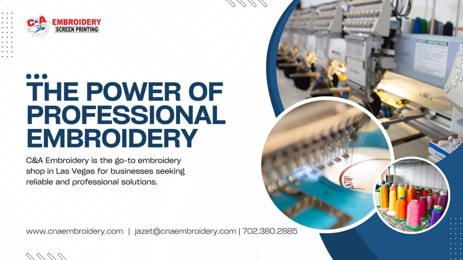 Top 5 Benefits of Choosing Professional Embroidery Services
