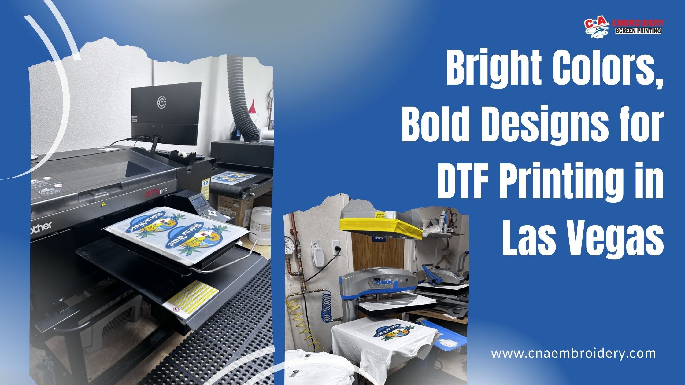DTF Printing in Las Vegas