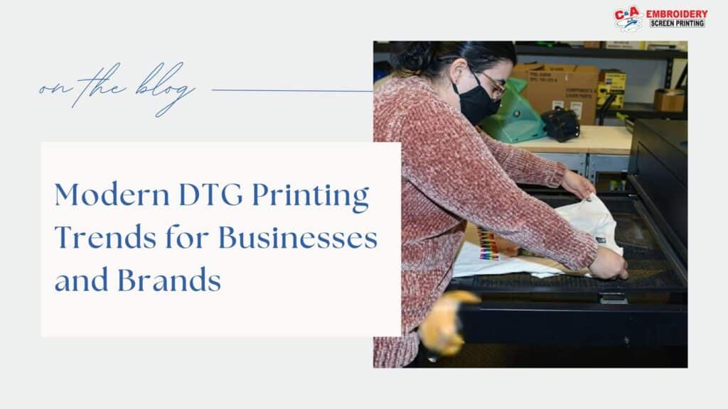 DTG printing trends for custom apparel in Las Vegas