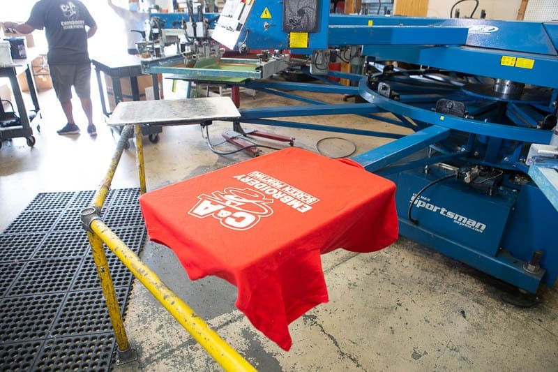 Professional screen printed shirts in Las Vegas