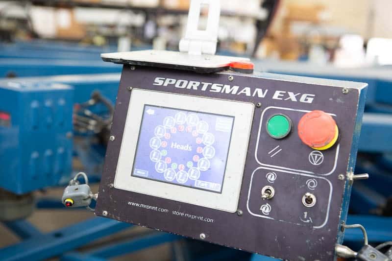Screen printed workwear in Las Vegas
